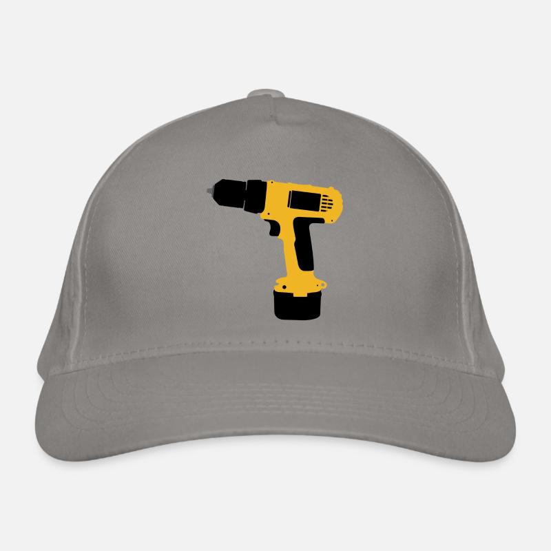 drilling machine Organic Baseball Cap