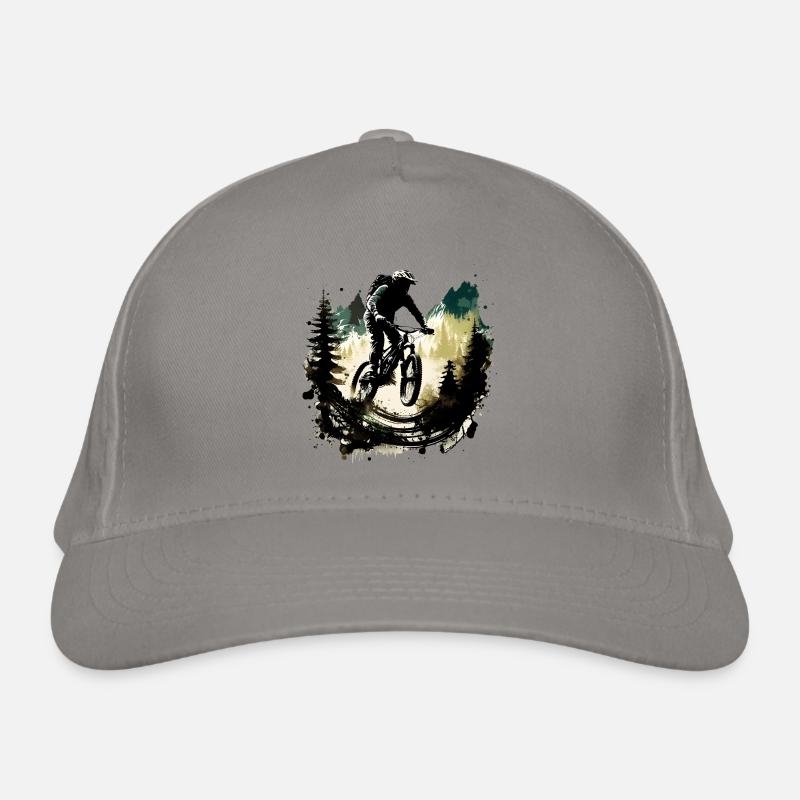 Mountain bikers Organic Baseball Cap