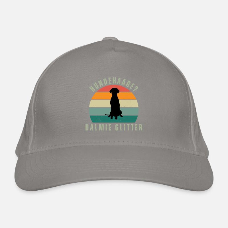 Dalmie Glitter Retro Sunset Bio-Baseballkappe