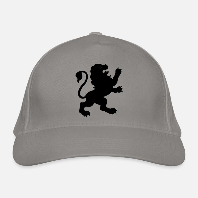 Noir lion de Casquette classique bio