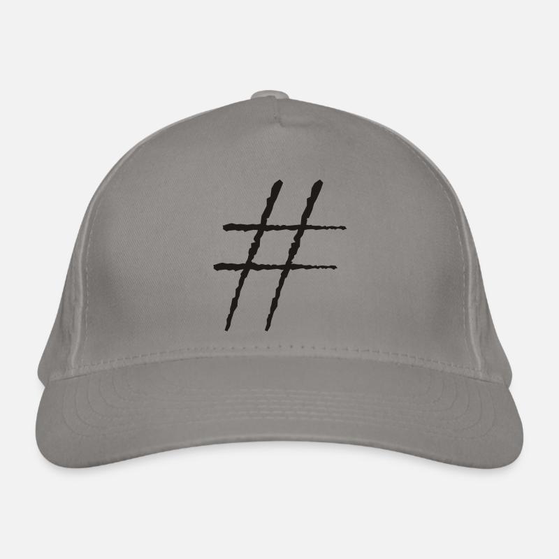 hashtag Casquette classique bio