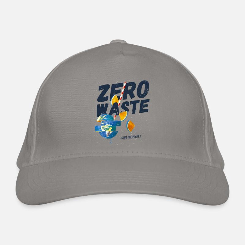 Zéro déchet, planet B Casquette classique bio