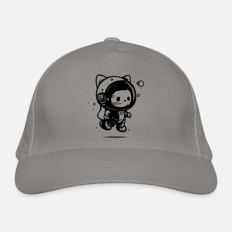 Astro Cat Astronaut Bio-Baseballkappe