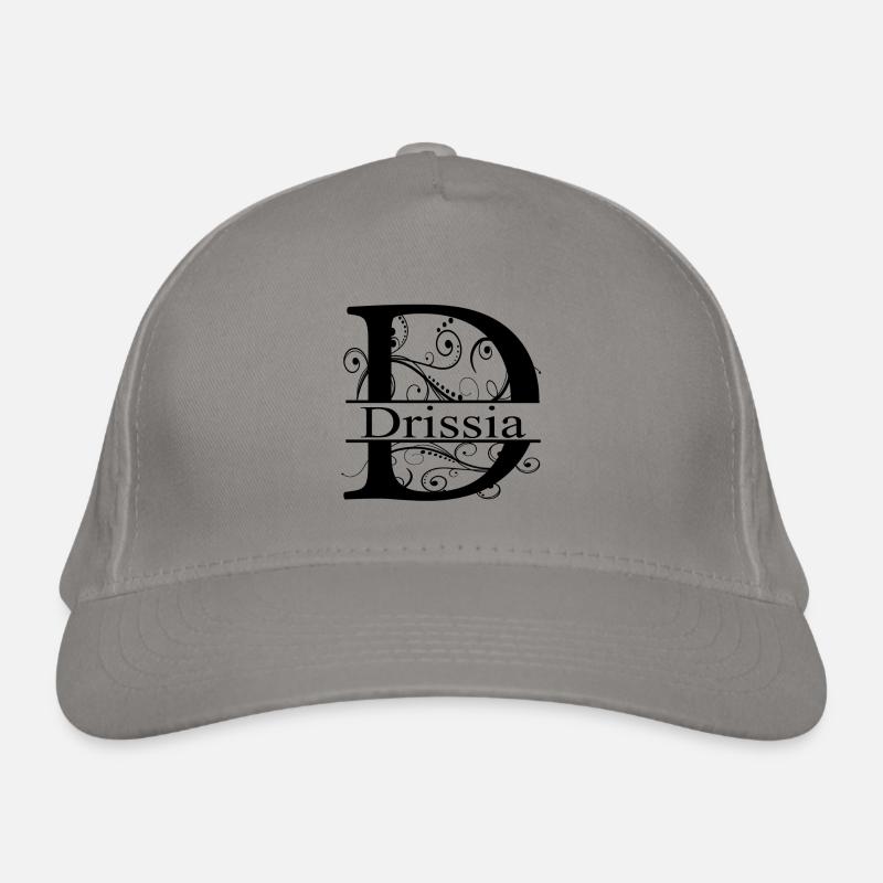 Monogram with the name Drissia Organic Baseball Cap