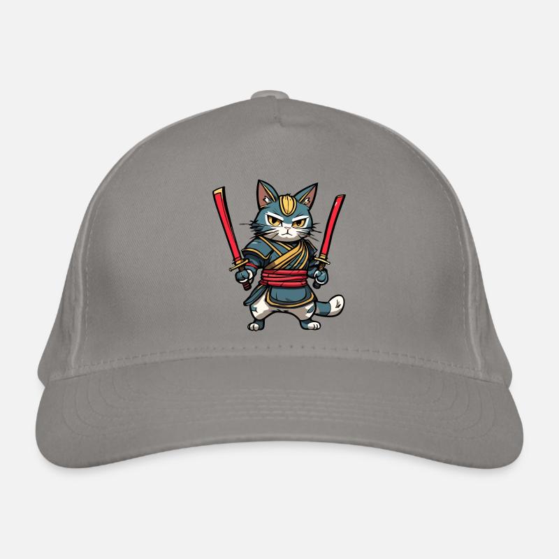 Samurai-Katze #36 Bio-Baseballkappe