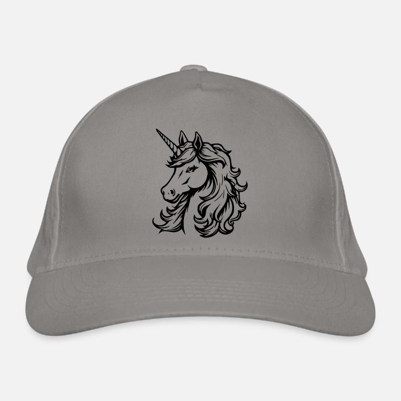 Conception simple de la licorne Casquette classique bio