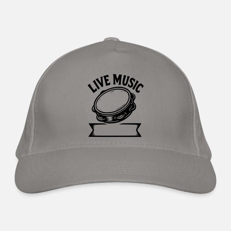 Live Music Casquette classique bio