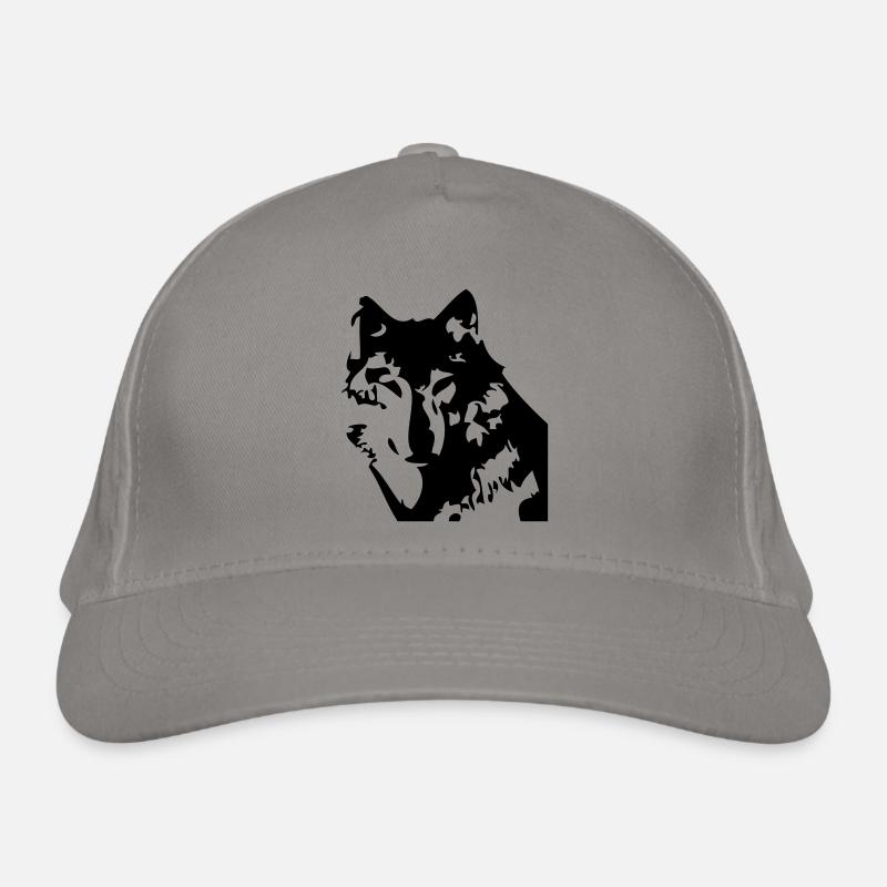 wolf Bio-Baseballkappe