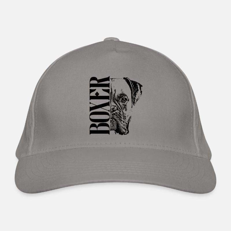 German Boxer Dog Organic Baseball Cap