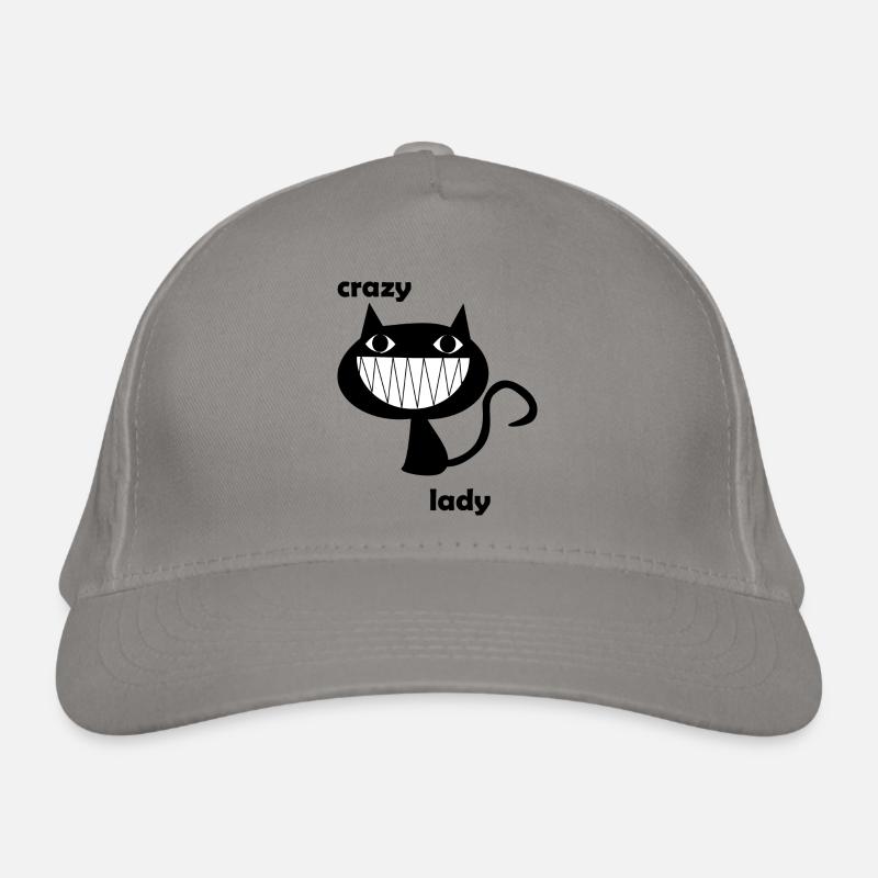 Madame folle de chat Casquette classique bio