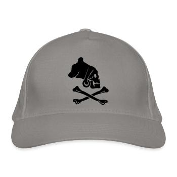 Smutje - Bio-Baseballkappe - Hellgrau - Vorne