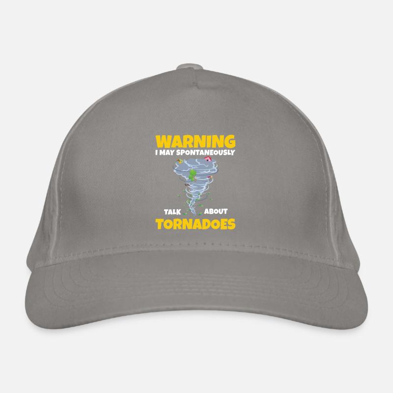 Warning: I Can Talk Spontaneously About Tornadoes Organic Baseball Cap