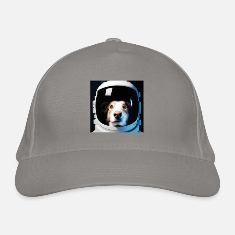 Dog in space Organic Baseball Cap