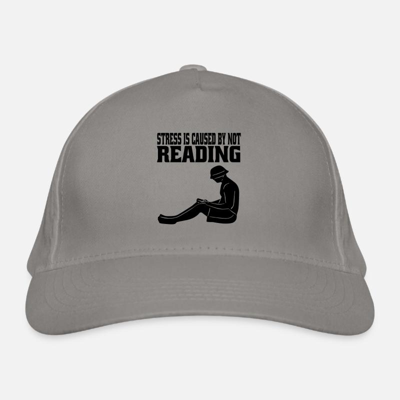 Reading Books Book Lovers Gift Book Reader Organic Baseball Cap
