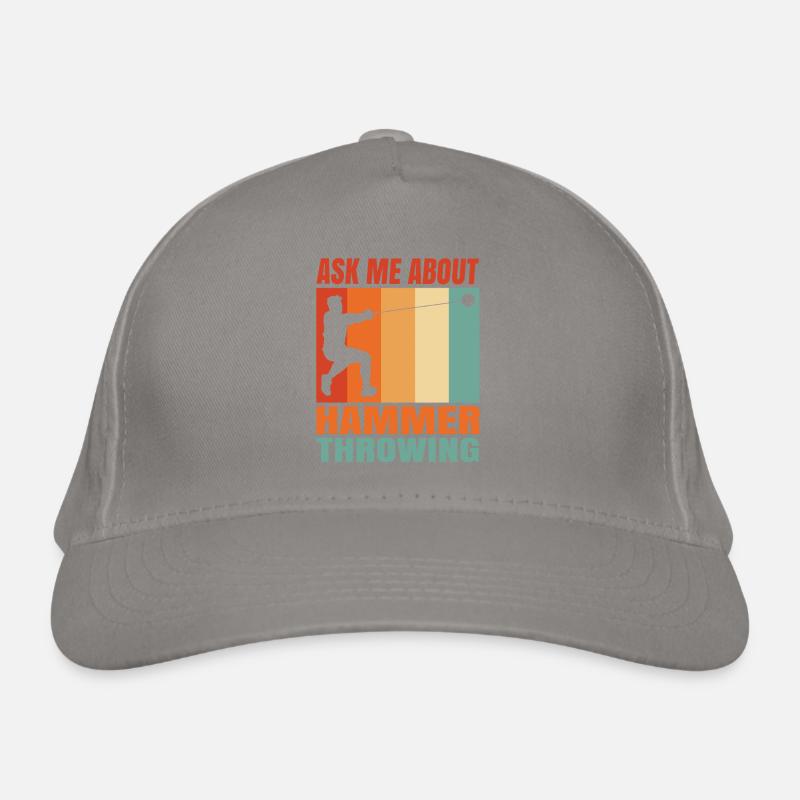 Hammer throw Organic Baseball Cap