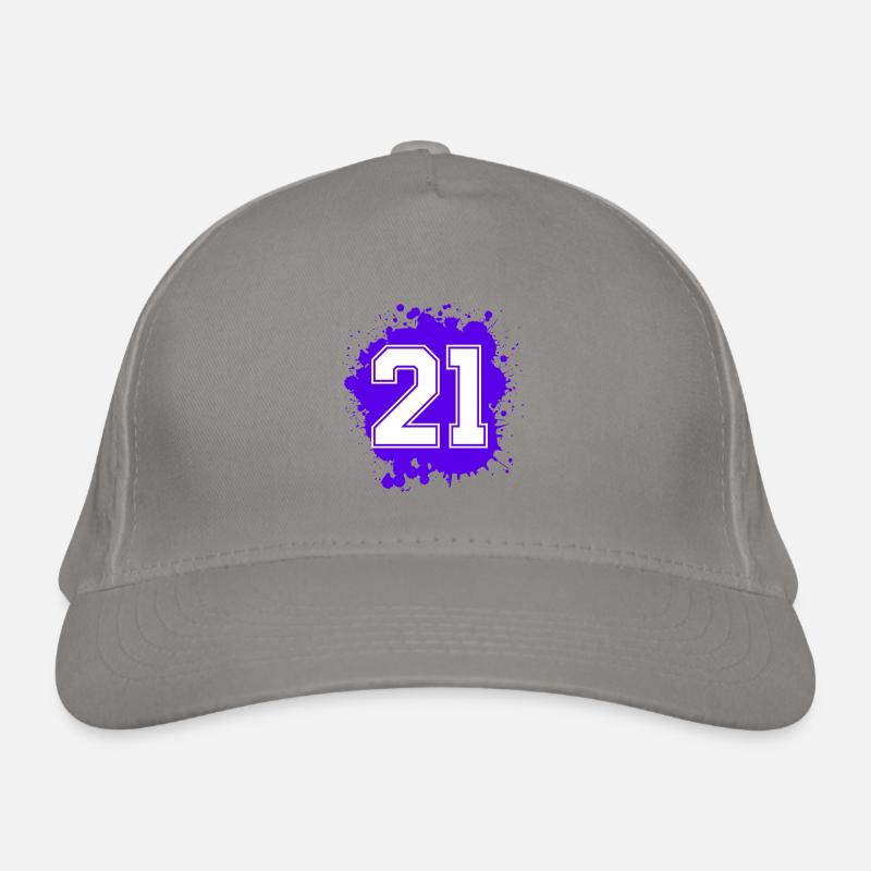 21 Nombre d’objets blob Casquette classique bio