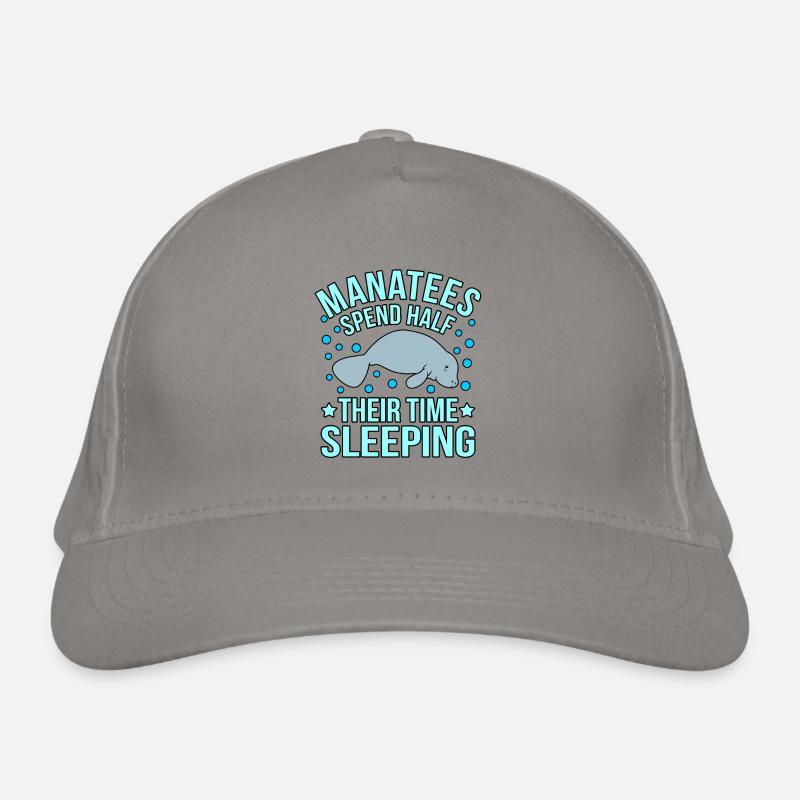 Manatee Organic Baseball Cap