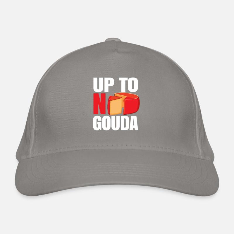 Gouda cheese piece Organic Baseball Cap