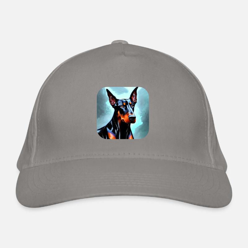 Doberman Organic Baseball Cap