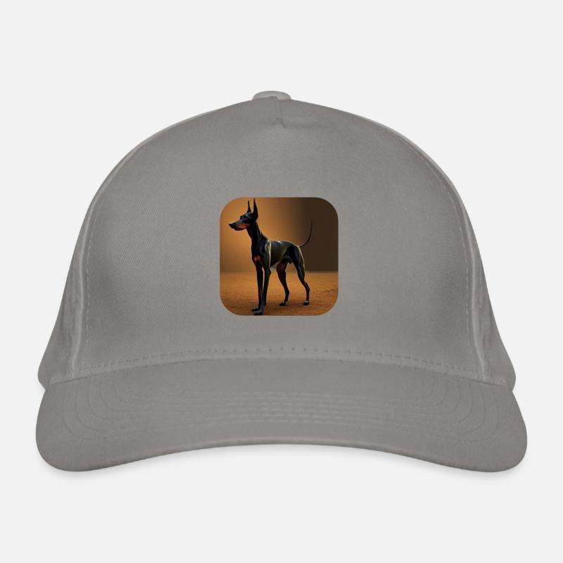 Doberman Organic Baseball Cap