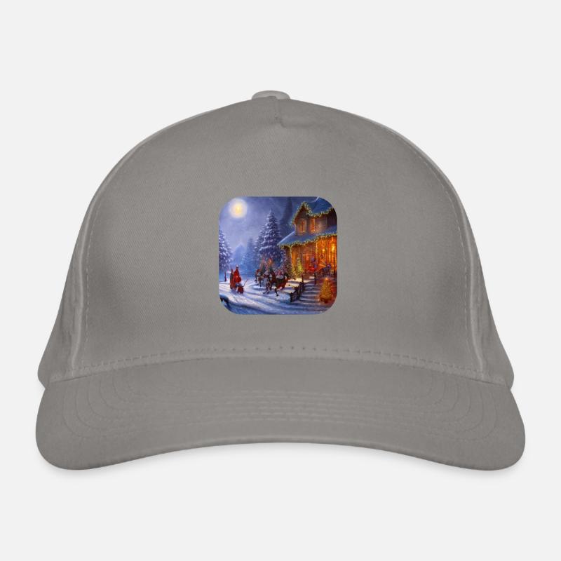 Motif de Noël Casquette classique bio