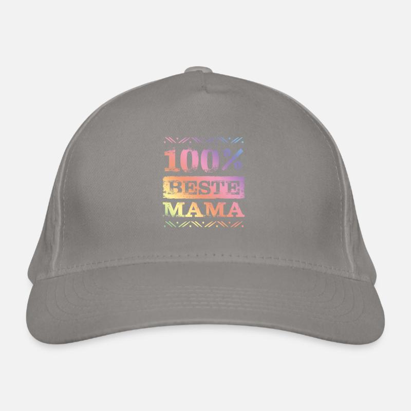 Beste Mama Bio-Baseballkappe