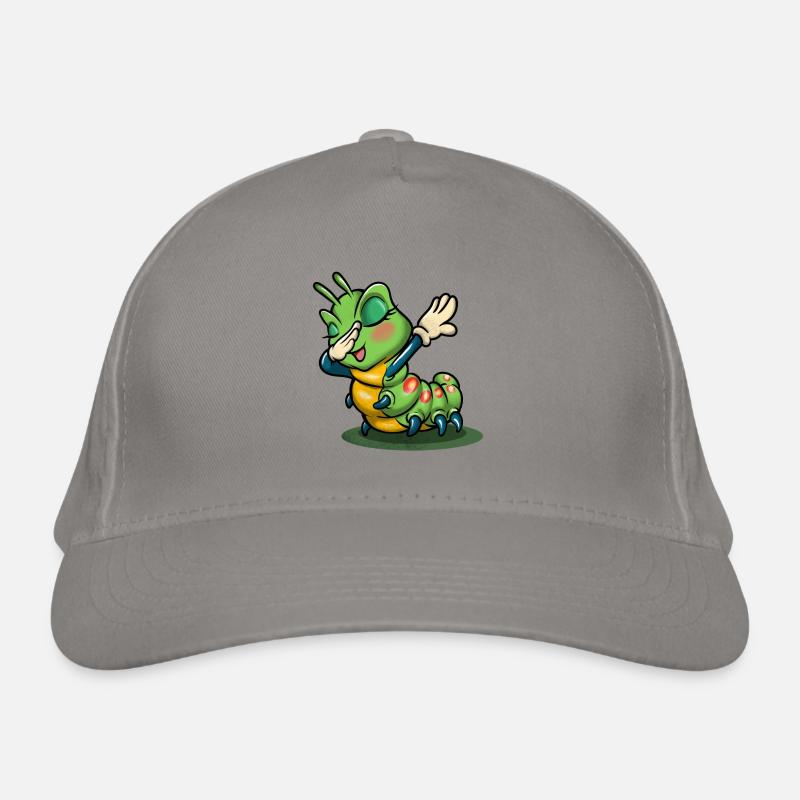 Raupe Bio-Baseballkappe