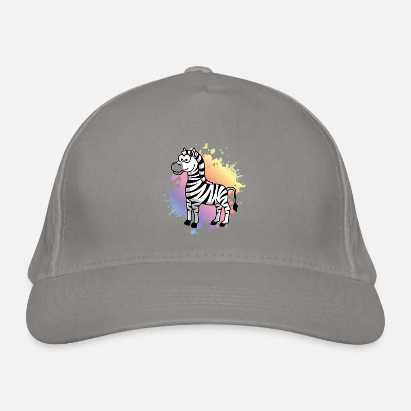 Zebra Comic Animal Casquette classique bio