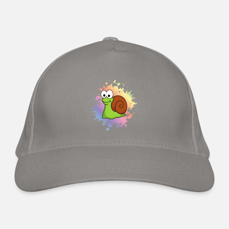 Schnecke Comic Tier Bio-Baseballkappe