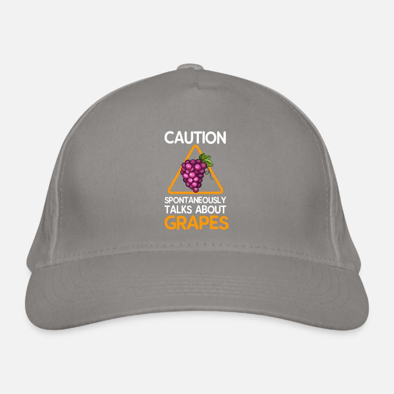 Grape Grapes Wine Gift Organic Baseball Cap