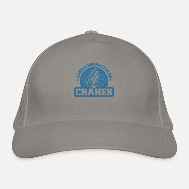 Crane operator crane gift Organic Baseball Cap
