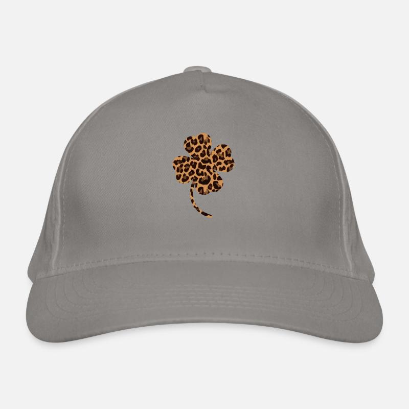 Leopard Clover Organic Baseball Cap