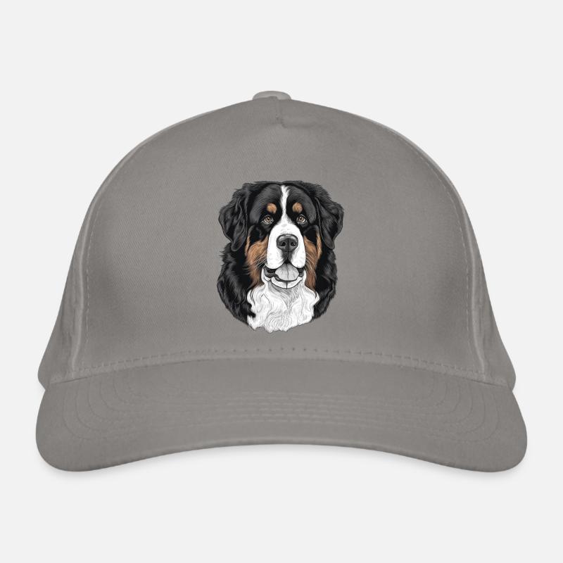 Bernese Mountain Dog Organic Baseball Cap
