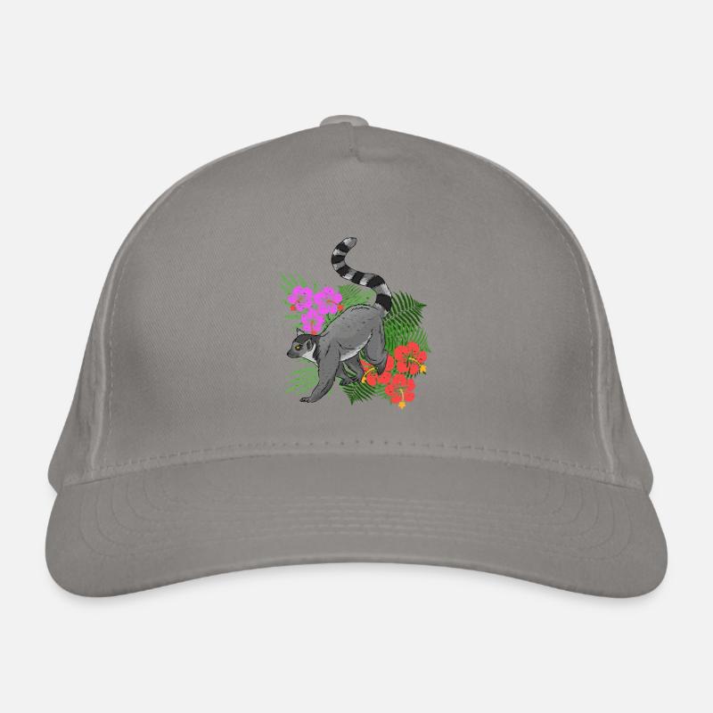 Fleurs de lémuriens Casquette classique bio