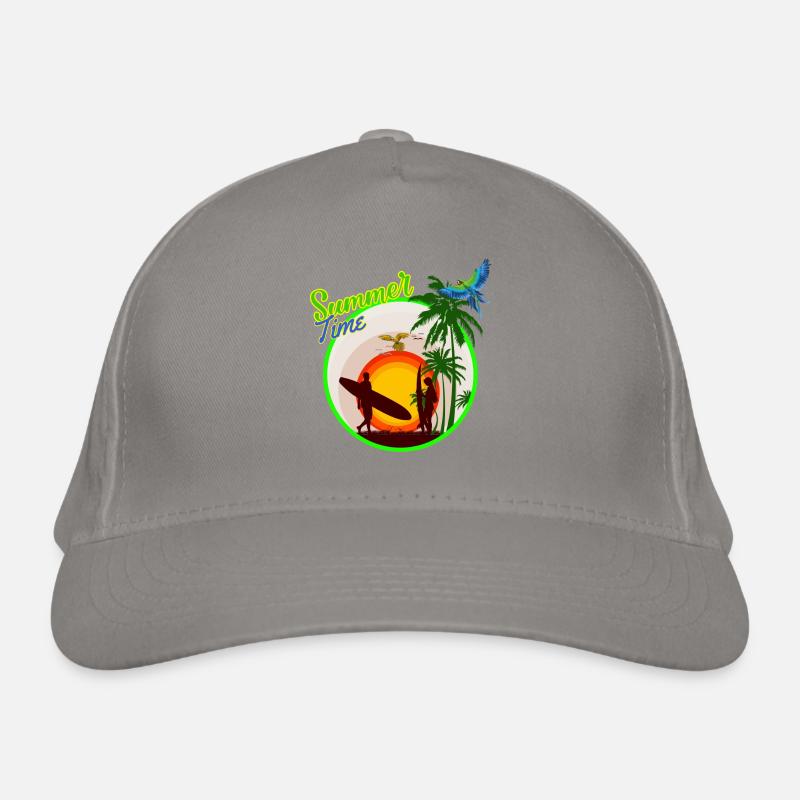 Sommerzeit Bio-Baseballkappe