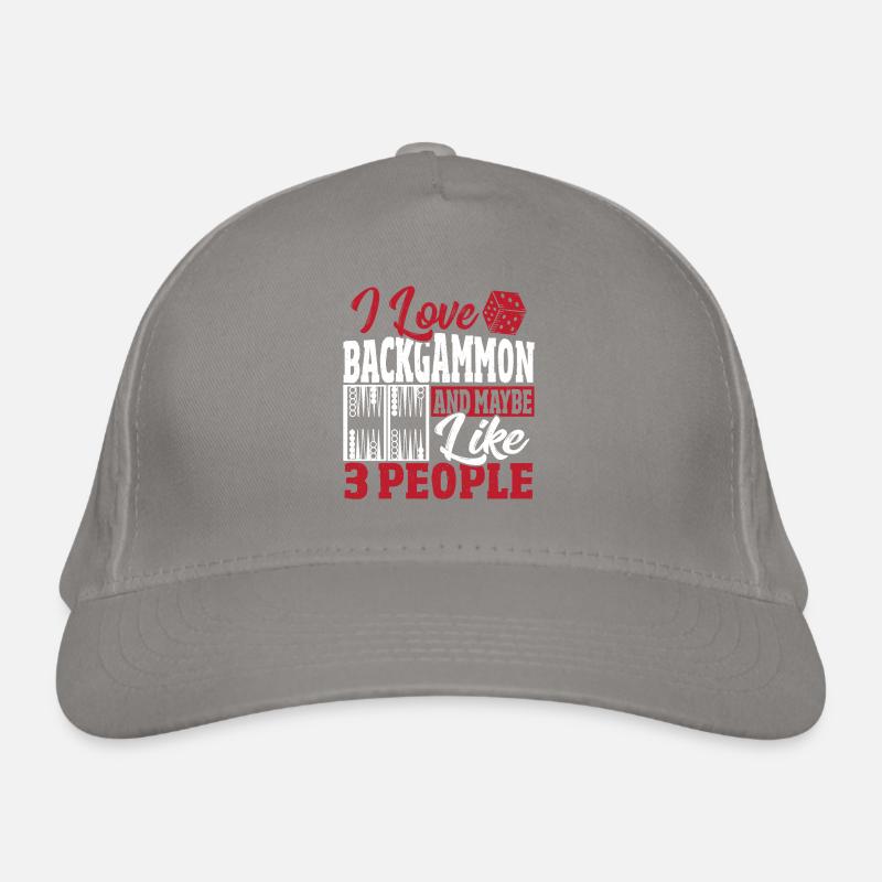 Backgammon Casquette classique bio