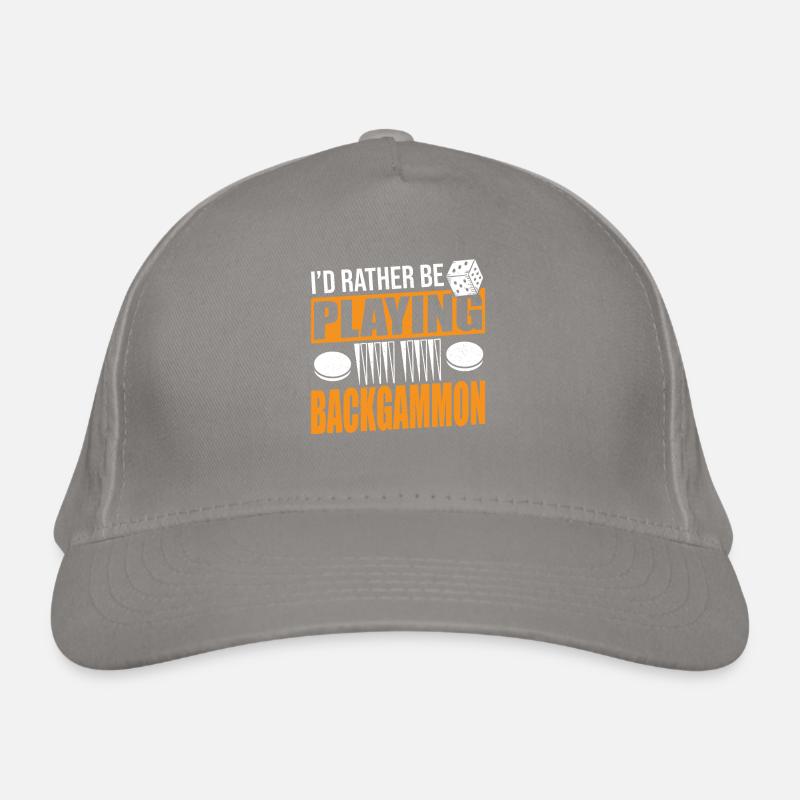 Backgammon Casquette classique bio