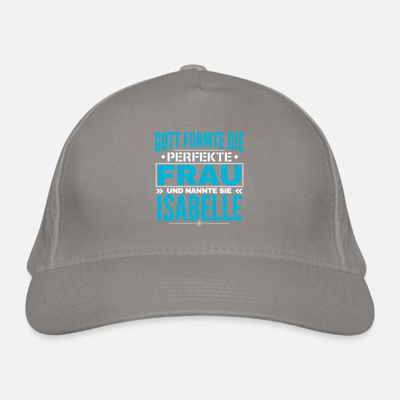 Isabelle Name Design Bio-Baseballkappe