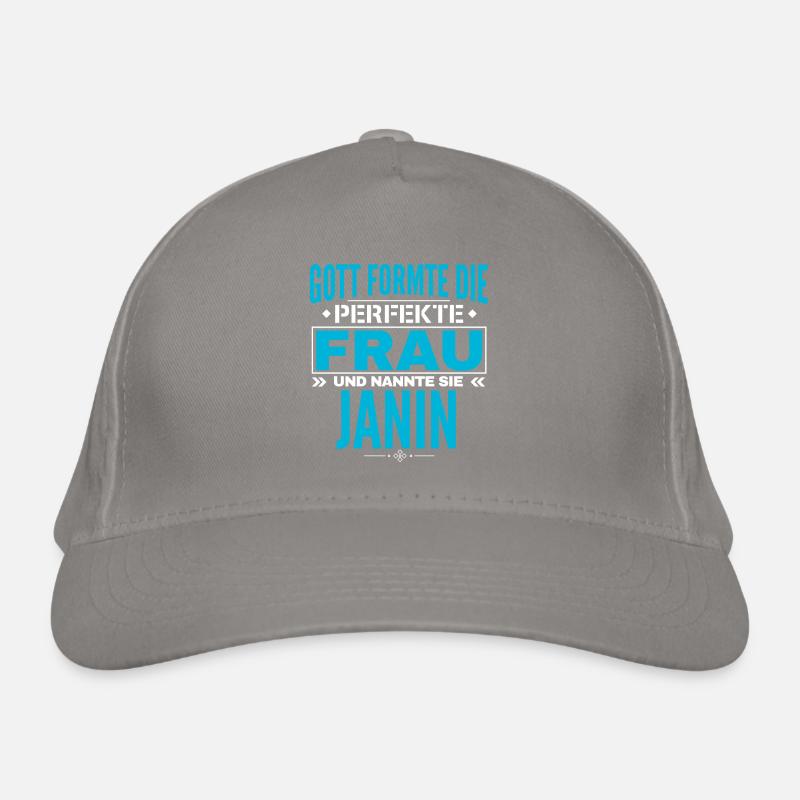 Conception du nom Janin Casquette classique bio