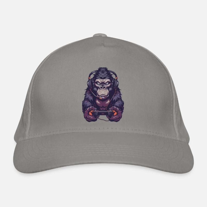 Gorilla Video Game Organic Baseball Cap