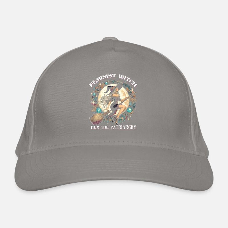Feminist Witch Hex The Patriarchy Organic Baseball Cap