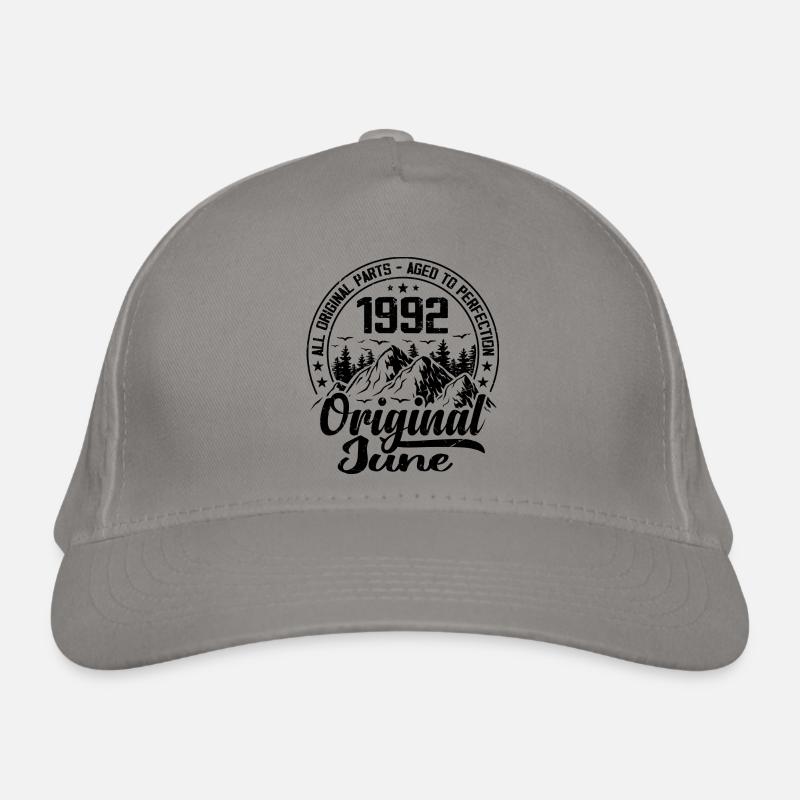 1992 June Original: 32 Years Anniversary Gift Organic Baseball Cap
