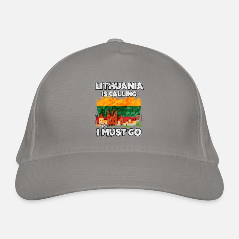 Litauen Bio-Baseballkappe