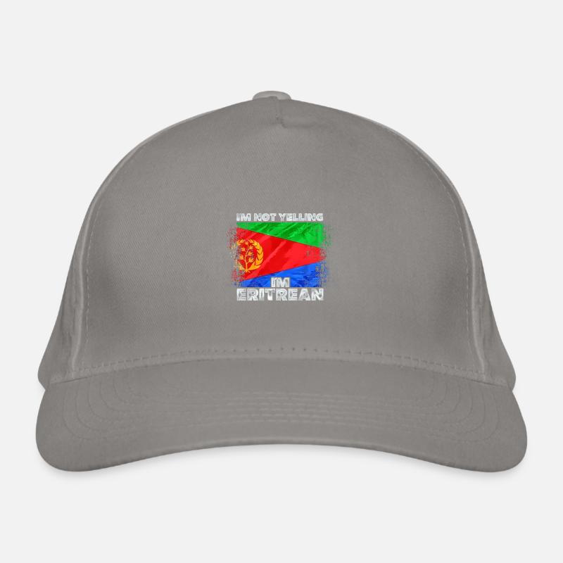 Eritrea Organic Baseball Cap