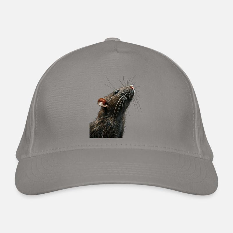 Ratte Bio-Baseballkappe
