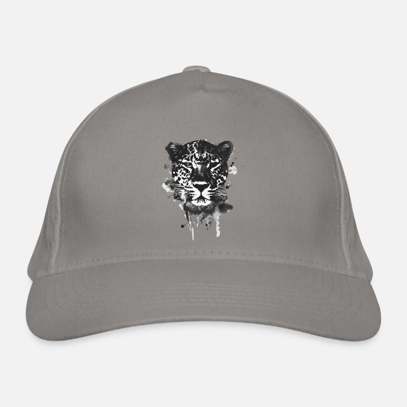 Leopard Bio-Baseballkappe