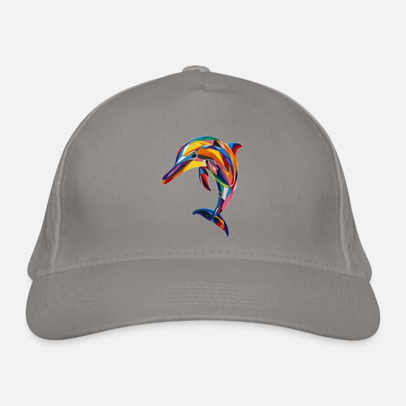 Delphin Bio-Baseballkappe