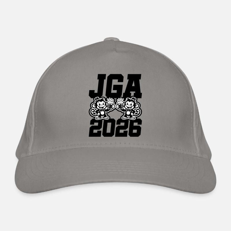 Singes de la fête de garçon Jga 2026 Casquette classique bio