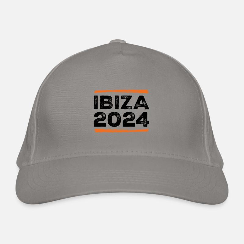 Ibiza 2024 Spruch Bio-Baseballkappe