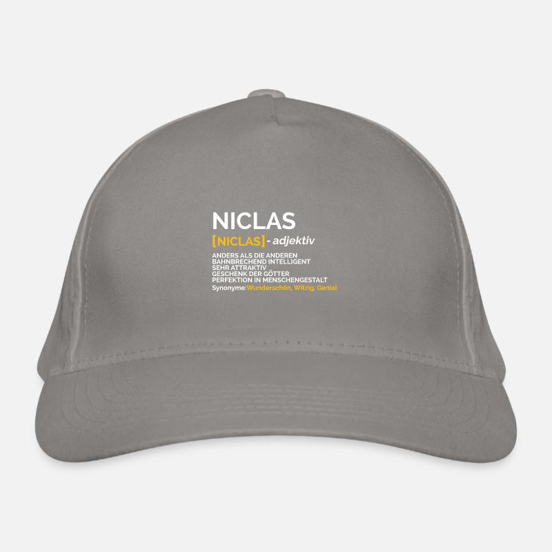 Niclas Bio-Baseballkappe